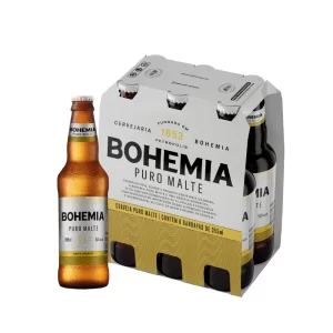 Bohemia Long Neck 355ml- Caixa c/24 Unidades