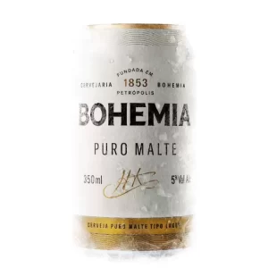 Bohemia Puro Malte Lata 350ml- Caixa c/12 Unidades