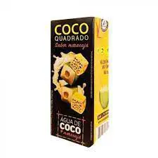 Coco Quadrado Maracuja 200ml- Caixa c/27 Unidades