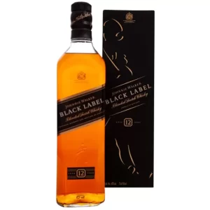Johnnie Walker Black Label 1L- Caixa c/12 Unidades