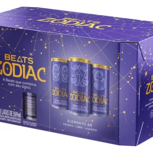 Skol Beats Zodiac Ar 269ml- Caixa c/8 Unidades