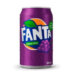 Fanta Uva Lata 350ml- Caixa c/12 Unidades