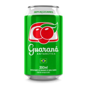 Guaraná ZERO Lata 350ml - Caixa c/ 12 Unidades