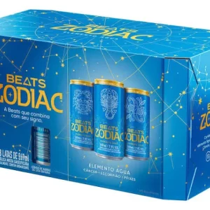 Skol Beats Zodiac Agua 269ml- Caixa c/8 Unidades