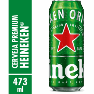 Heineken Lata 473ml- Caixa c/12 Unidades