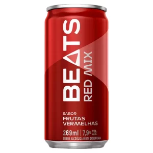 Skol Beats Red Mix Lata 269ml- Caixa c/15 Unidades