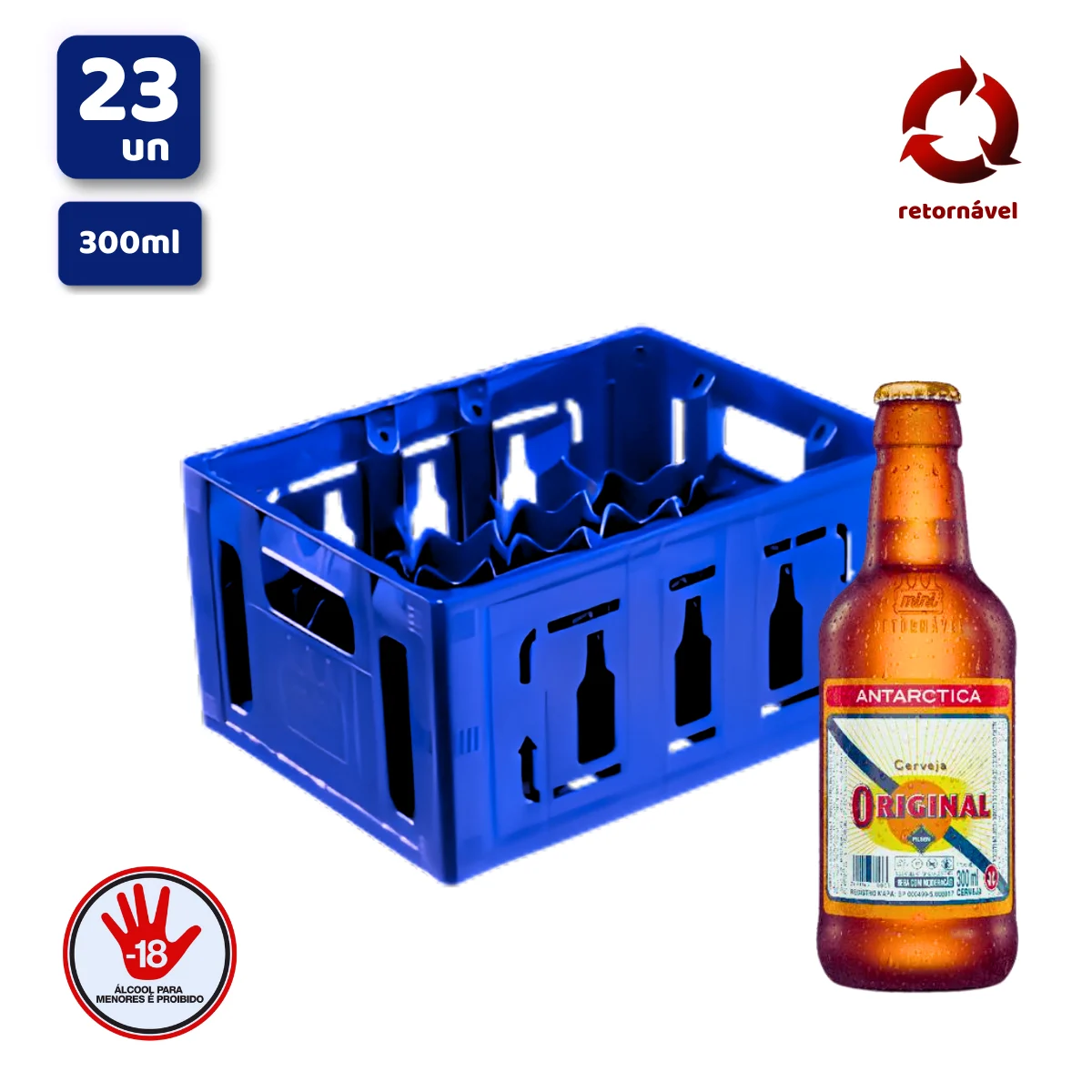 Cx 23 Litrinho original 300ml